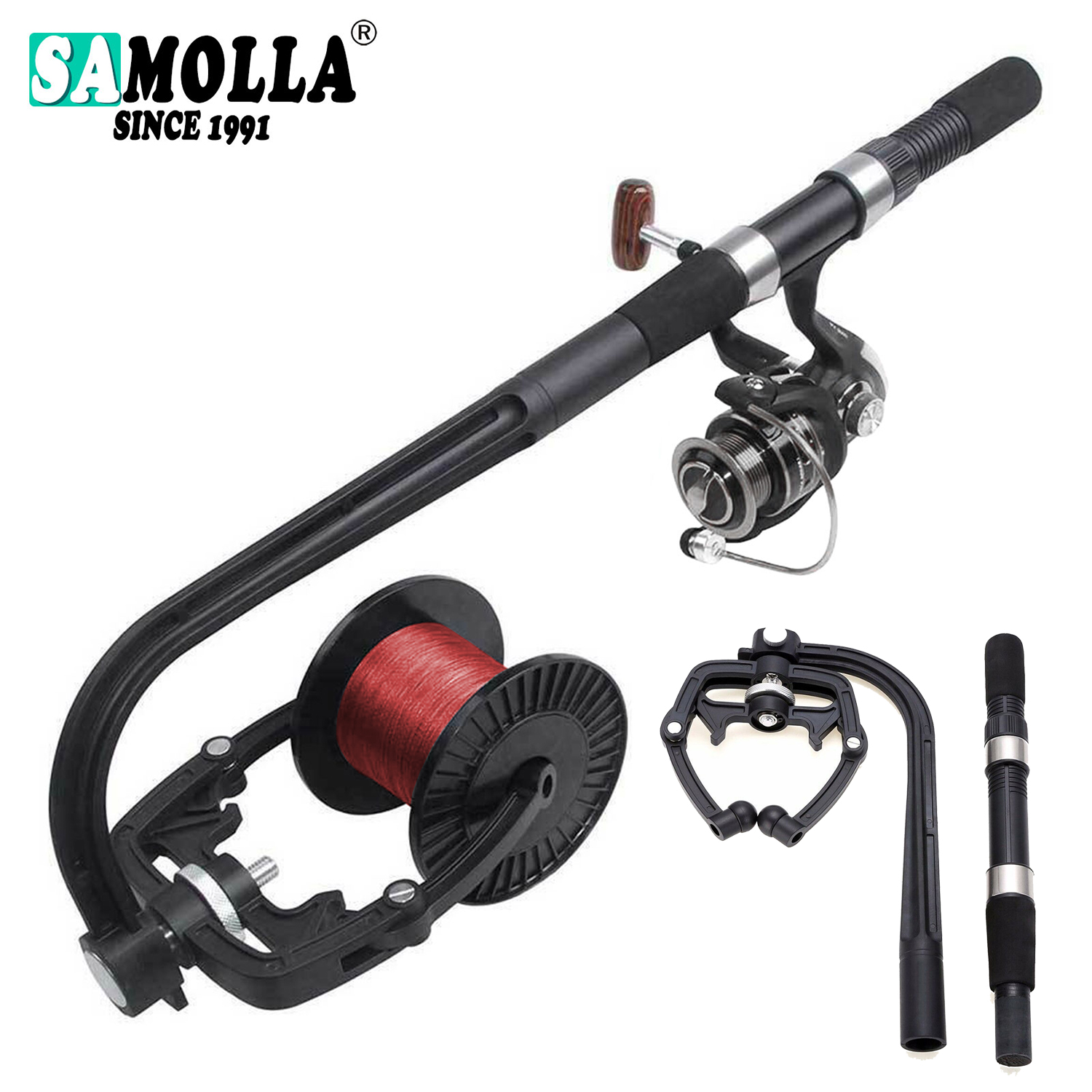 Fishing Line Spool - İplik Baitcasting hattı sarıcı için olta