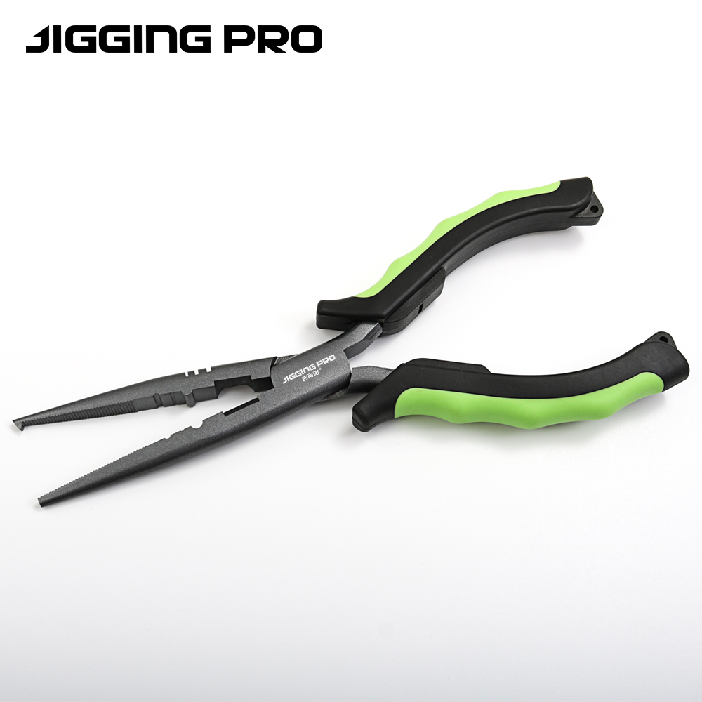Saltwater Line - JIGGINGPRO Uzun Burunlu Balıkçılık Pensesi PTFE