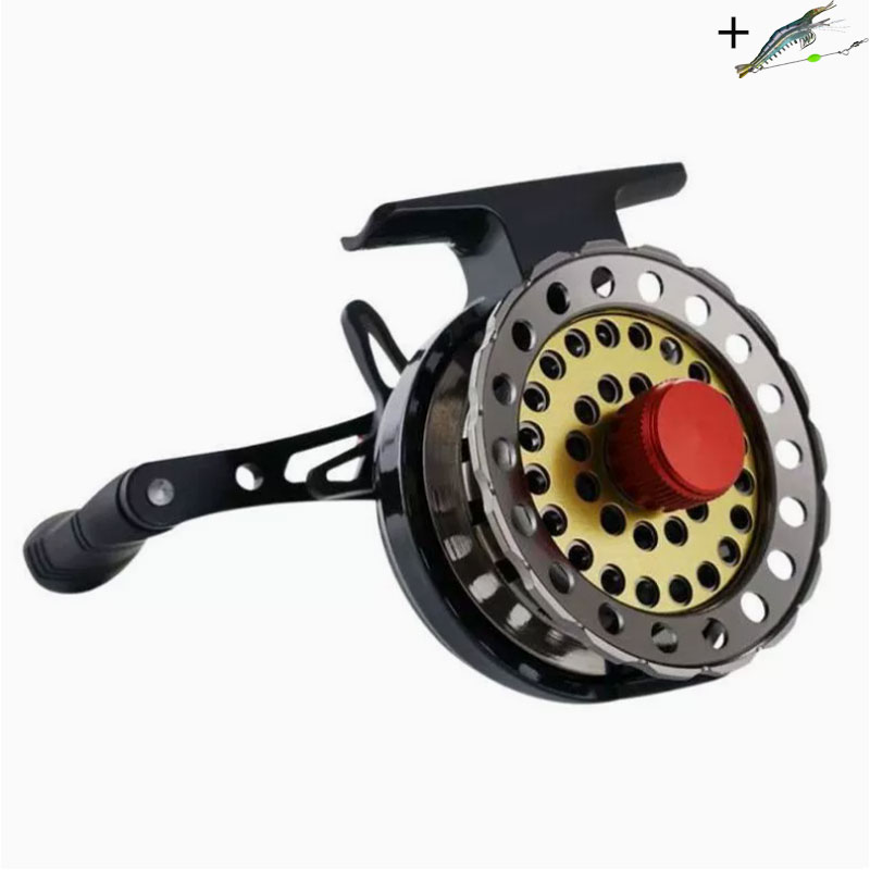 Ice Fishing Line - Metal Raft Balıkçılık Makarası, 2.6:1 Dişli