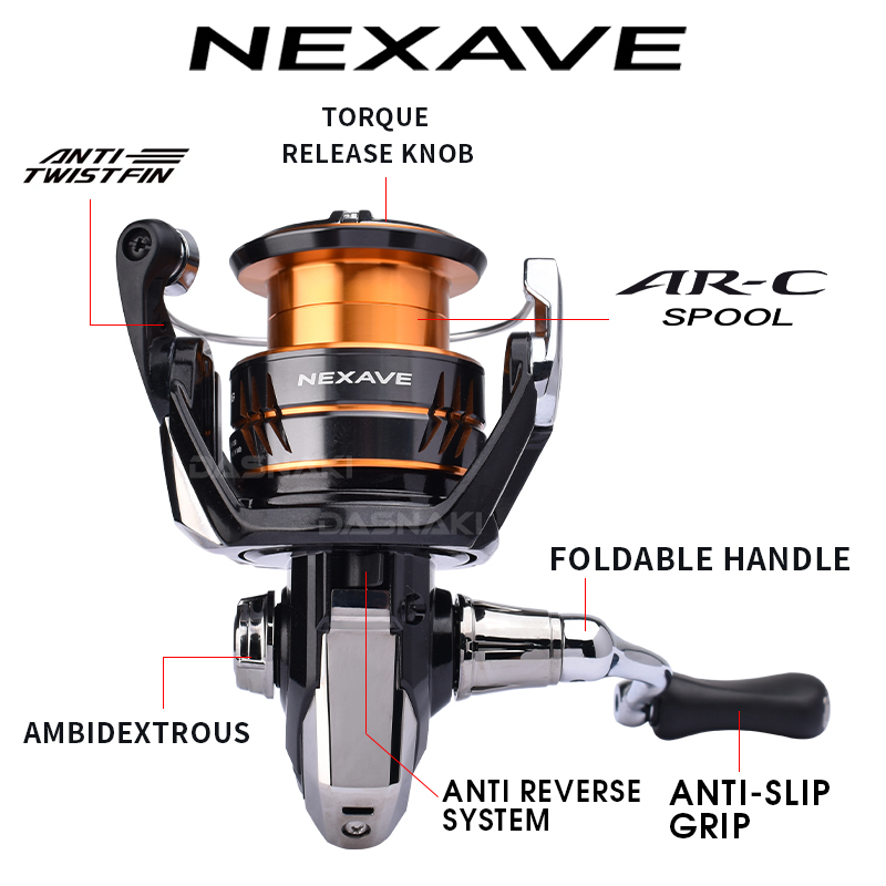 Shimano 2026 NEXAVE Spin Makar - Daiwa Reel Bg incelemesi ve fiyatı